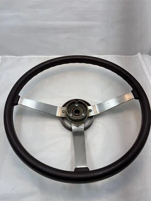 Volante de fábrica Jeep CJ-5 CJ-7 Cherokee YJ Comanche Scrambler granate OEM Foto 1 de 4