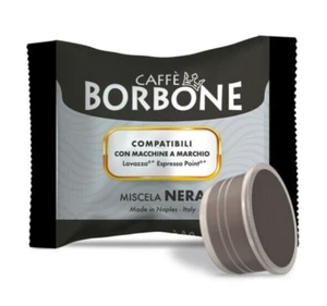200 CAPSULE BORBONE COMPATIBILI ESPRESSO POINT MISCELA NERA - Imagen 1 de 3