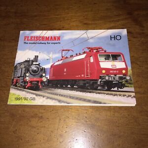 Fleischmann Model Railway Catalogue 1991/92