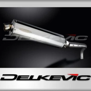 HONDA CB600F HORNET 1998-2002 450mm OVAL STAINLESS BSAU SILENCER EXHAUST KIT - Picture 1 of 4