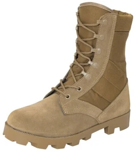 Rothco G.I. Botas de combate/selva tipo Speedlace - 8" - AR 670-1 marrón coyote - Imagen 1 de 1