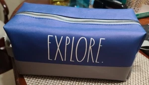 Rae Dunn Toiletry Bag Explore size 10.5×5×5 in - Picture 1 of 5