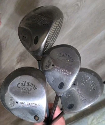 Calaway Great Big Bertha Hawkeye 11 Degree Driver RH War Bird 7 3 10° Wood Lot   - Image 1 of 4