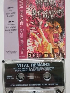 Vital Remains Excruciating Pain Demo 1990 Rare Death Metal  - Imagen 1 de 6