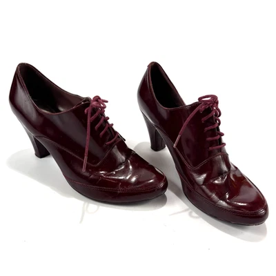 Nine West Vintage Inspired Block Heel Oxford Shoe Whimsigoth Classic 7.5 - Image 1 of 4