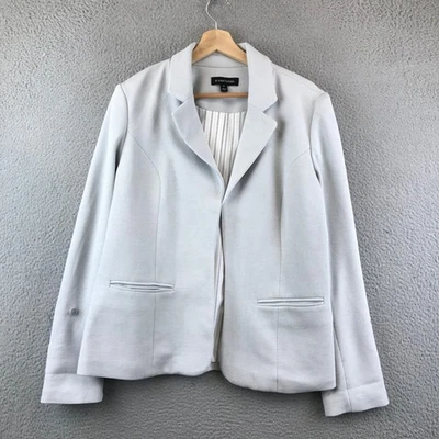 41 HAWTHORN Women's Blazer Jacket XL Extra Large Career Office Light Gray - Image 1 of 4