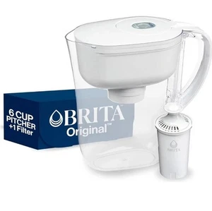 Brita Wasserfilter Krug Hahn & Trinkwasser mit 1 Standardfilter 6 Tassen - Bild 1 von 12