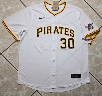 NWT Nike Authentic Pittsburgh Pirates Paul Skenes #30 White Home Jersey Men’s XL - Image 1 of 4