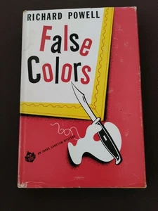 False Colors By Richard Powell HCDJ BCE 1955 - Picture 1 of 4
