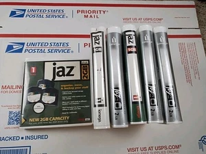 Lot de 6 disques compatibles IBM MAC Iomega Jaz 2 Go 1 Go 10599 - Photo 1/3