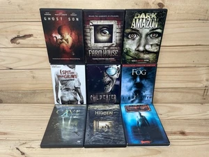 Horror DVD Lot Some Hard To Find Excellent Condition Nine DVDS Cult Horror Gore - Picture 1 of 6