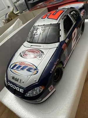 1:24 scale Rusty Wallace #2 Miller Lite, 2003 Action Collectables Winston Cup - Image 1 of 4