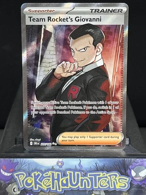 Pokemon Card Team Rocket's Giovanni 225/182 Destined Rivals Ultra Rare NM - Image 1 of 2