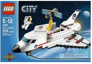 LEGO CITY: Space Shuttle (3367) gebraucht ohne Karton - Bild 1 von 8
