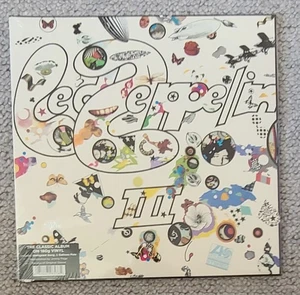 LED ZEPPELIN-3 (THREE)-NEW & SEALED 180g RE-ISSUE REMASTERED LP ON ATLANTIC-1970 - Picture 1 of 2