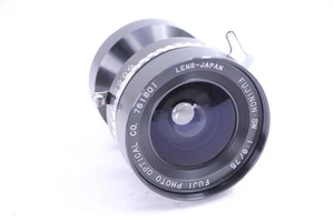 Fuji Fujinon-SW 75/8 75mm f8 Large Format Lens Seiko Shutter WORKS! Free Us Ship - Picture 1 of 18