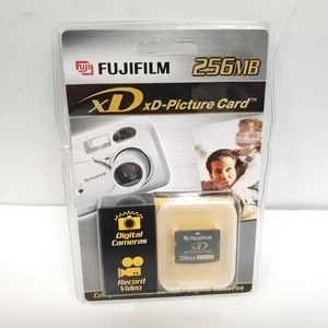 Tarjeta de imagen Fujifilm 256 MB xD memoria de cámara original OEM sellada nueva - Imagen 1 de 6