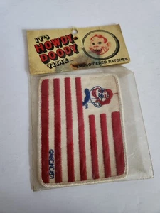Howdy Doody Time American Flag Vintage Woven Patch Authentic New In Package - Picture 1 of 2