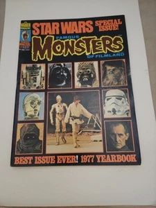 Famous Monsters of Filmland Magazine #137 FN 1977 COPERTINA STAR WARS - Foto 1 di 3