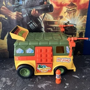 VAGÓN DE FIESTA DE TORTUGAS NINJA MUTANTES ADOLESCENTES 1989 TMNT HERO DE COLECCIÓN - Imagen 1 de 15