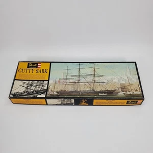 Vintage 1964 Revell Authentic Plastic Model Kit H-394 Cutty Sark 36" - NEW - Picture 1 of 11