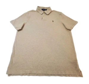 #0004 Polo Ralph Lauren Hemd Herren Gr. M hellbraun kurzarm " - Bild 1 von 5