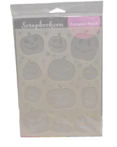 Scrapbook.com Pumpkin Patch Stencils sbc-ste22-14 - Picture 1 of 8