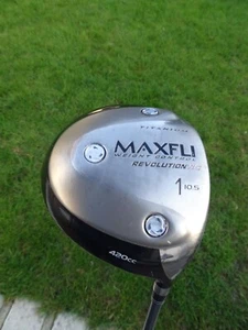 MAXFLI REVOLUTIONWC TITANIUM 460 DRIVER LOFT 10.5* GRAPHITE REG FLEX ,NEW GRIP - Picture 1 of 13