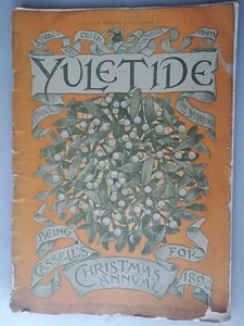 Yuletide - Cassell's Christmas Annual for 1890 - Large Illus. Magazine! - Picture 1 of 5