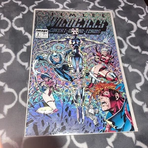 Wildcats #2 Prism Foil Cover Image Comics 1992 Jim Lee Coupon intatto vintage - Foto 1 di 5
