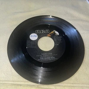 The Guess Who " These Eyes / No Time" 45 vinyl record - Picture 1 of 2
