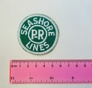 Vintage Pennsylvania Reading Train Seashore Lines Sew-On Patch - Picture 1 of 2