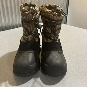 Itasca Insulated Boots, Black, Bottom, Real Tree Edge, Camo Upper Size 2 - Picture 1 of 6