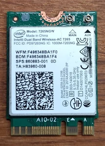 Carte Wifi Intel 7265NGW (009_WI_020) - Zdjęcie 1 z 2