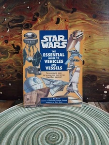 Star Wars The Essential Guide to Vehicles & Vessels Softback Book 1996 8.5x11 - Bild 1 von 16