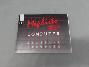 Mephisto Schachcomputer Bedienungsanleitung für Modul MM IV - Bild 1 von 1
