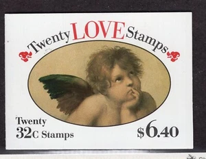 1995 32 cent Love Cherub complete booklet of 20, Scott #BK229, Mint NH - Picture 1 of 1