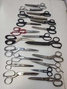 Lote de 19 tijeras vintage y cal-Tep roscando Wiss Clauss y más - Imagen 1 de 23