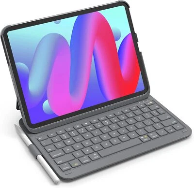 Inateck iPad Case Keyboard Ultralight iPad 10th iPad Air 5/4 iPad Pro 11 QWERTY - Image 1 of 4
