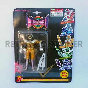 BANDAI MIGHTY MORPHIN' POWER RANGERS KO Knock-Off - Rainbow Power Super Sentai - Picture 1 of 1