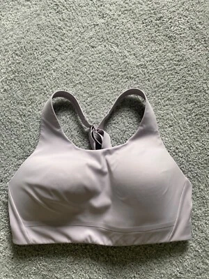 Athleta Womens Sports Bra Racerback Seamless Lavender Purple Size 34C - Image 1 of 4