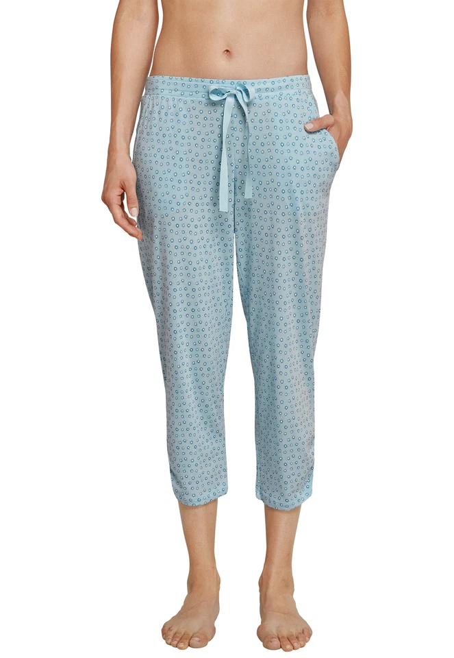 SCHIESSER Damen Mix&Relax Hose 3/4 Jerseyhose Pyjamahose Schlafhose 36-44 S-XXL - Bild 1 von 1