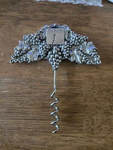 Heritage metalworks corkscrew, pewter/silver Heavy - Picture 1 of 4
