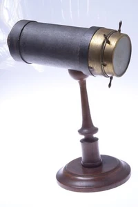 ✅ C.G. BUSH ANTIQUE KALEIDOSCOPE C. 1875 W/ ORIGINAL FLUID FILLED & OTHER GLASS - Picture 1 of 11
