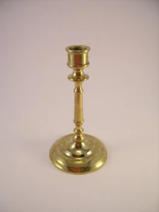 ANTICO PORTACANDELA IN OTTONE INGLESE PCO0011 - Picture 1 of 1