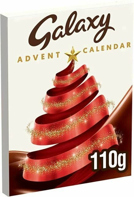 Galaxy Milk Chocolate Christmas Advent Calendar - 110g