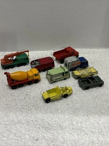 Lot Of 8 Lesney Made In England Vintage Mixed Plus 1 Unknown - Picture 1 of 2
