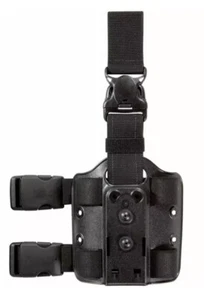 Safariland 6005 Double Strap Drop Leg Shroud STX 6005-6-12 Black - Quick Release - Picture 1 of 1