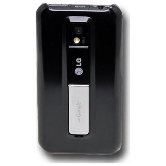 Lg Custodia Originale Hard Cover Cch-120 Back Case Per Lg Optimus Dual P990 Nera - Immagine 1 di 4