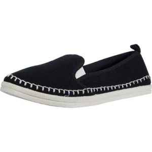 Rocket Dog Mango Paula Damen-Slipper Espadrille Sommer flach Freizeit schwarz Größe - Bild 1 von 6